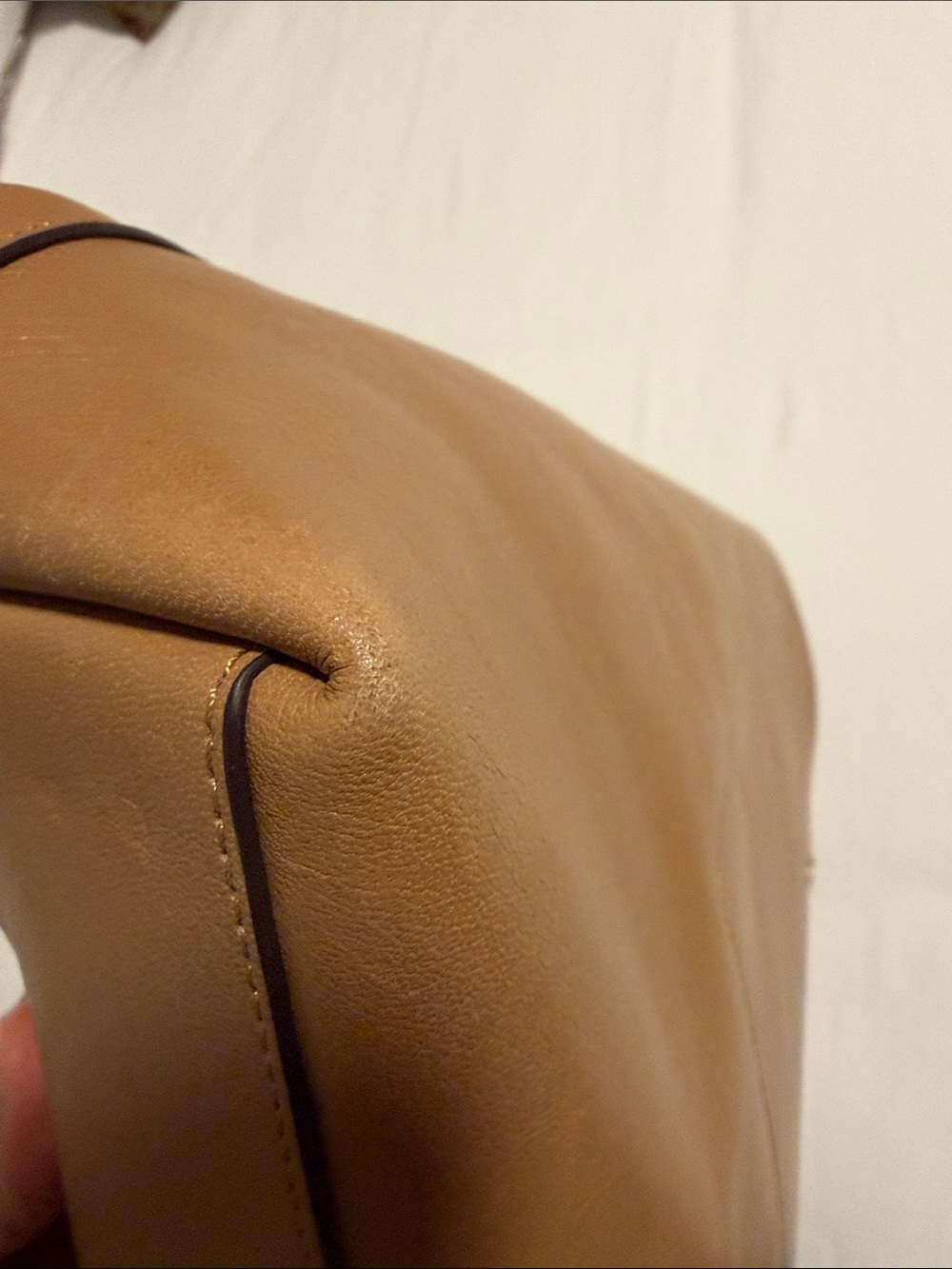 Coach Brooklyn 39 Tan Leather Shoulder Tote - Picture 9 of 16